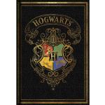 Zápisníky v černé barvě s motivem Harry Potter 
