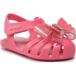 Dívčí Gumové pantofle Zaxy v růžové barvě ve velikosti 21 ve slevě na léto 