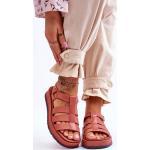 Dámské Sandály bez podpatku Zaxy ve starorůžové barvě ve velikosti 36 veganské na léto 