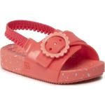 Dámské Gumové sandály Zaxy v červené barvě ve slevě na léto 
