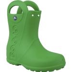 Chlapecké Vysoké holínky Crocs Handle it v zelené barvě ze syntetiky ve velikosti 35 