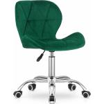Kancelářské židle v zelené barvě z plastu 