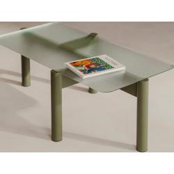 Zelený konferenční stolek Kob