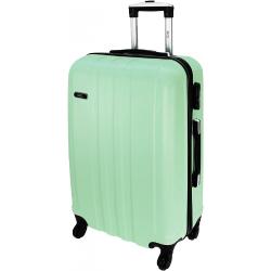 Zelený odolný polykarbonátový kufr na kolečkách "Stronger" - vel. M, L, XL