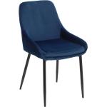 Jídelní židle v modré barvě v moderním stylu 