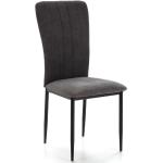 Jídelní židle Marckeric v černé barvě v moderním stylu ve slevě 