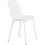 Jídelní židle v bílé barvě v moderním stylu 