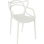 Jídelní židle v bílé barvě 