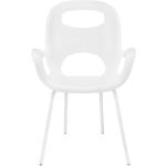Židle Umbra v bílé barvě z plastu 