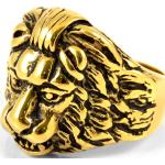 Zlatý prsten Lev z oceli