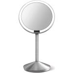  Zrcadla  Simplehuman v šedé barvě v elegantním stylu z nerezové oceli 