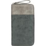 Kožené peněženky Zwei Eva v šedé barvě z koženky 
