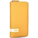 Kožené peněženky Zwei v žluté barvě v elegantním stylu z koženky 