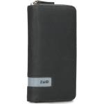 Kožené peněženky Zwei v šedé barvě v elegantním stylu z koženky 